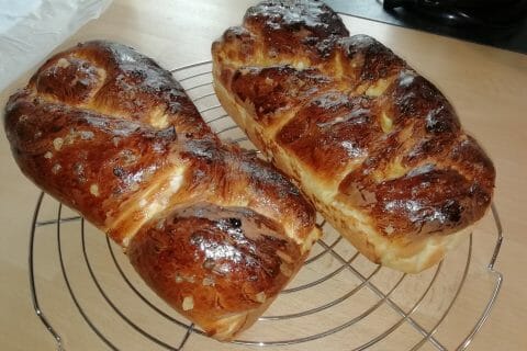 Cliquez pour zoomer ! Brioche tressée à la mie filante Thermomix par BRI25