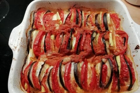 Cliquez pour zoomer ! Tian de légumes et mozarella Thermomix par BRI25