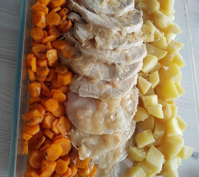 Cliquez pour zoomer ! Roti de porc sauce échalote Thermomix par kikinou781