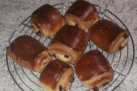 Cliquez pour zoomer ! Pains au chocolat briochés Thermomix par Marotte51