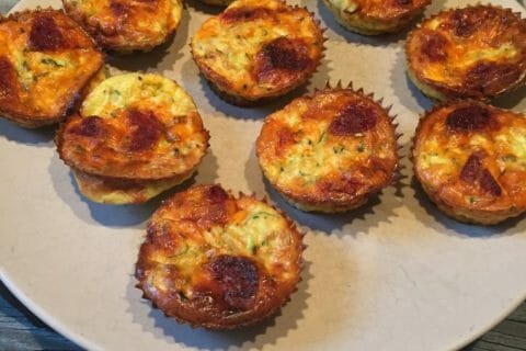 Cliquez pour zoomer ! Mini frittatas à la courgette et chèvre Thermomix par Danielle_3