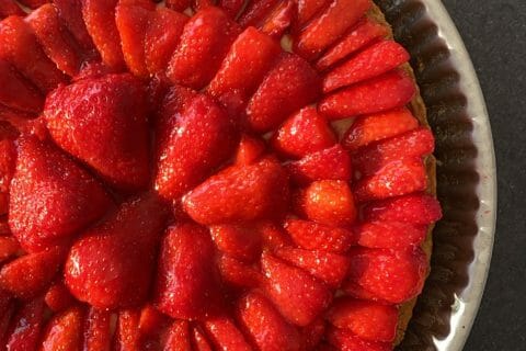 Cliquez pour zoomer ! Tarte aux fraises Thermomix par Lisadsr