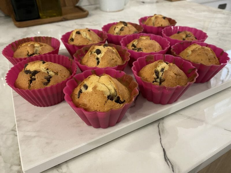Cliquez pour zoomer ! Muffins aux pépites de chocolat Thermomix par Lisadsr