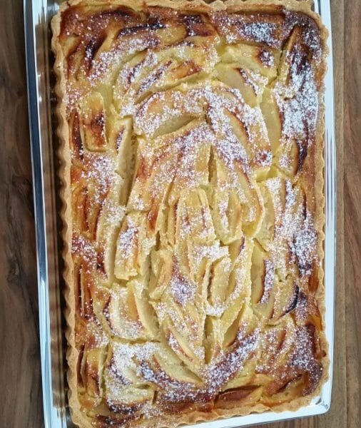 Cliquez pour zoomer ! Tarte normande aux pommes Thermomix par Laetitia75