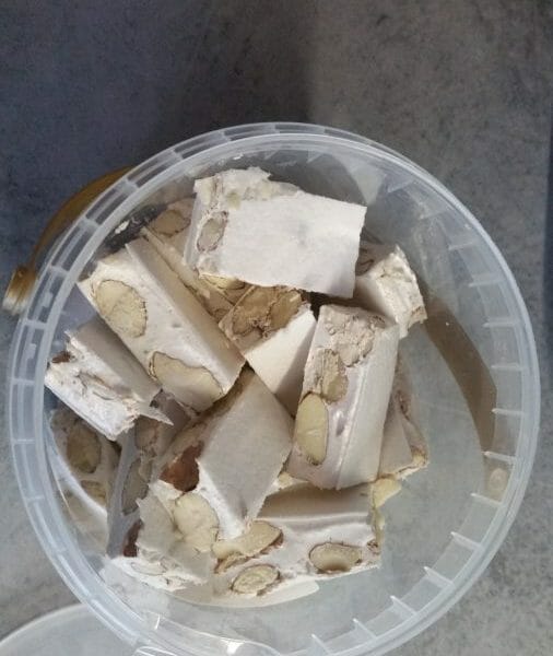 Cliquez pour zoomer ! Nougat Thermomix par Laetitia75