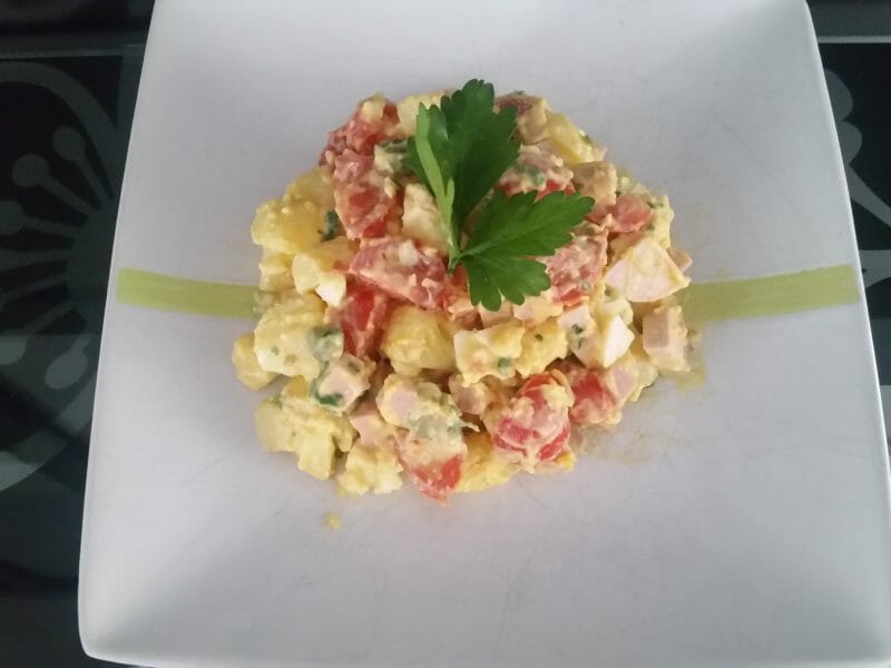 Cliquez pour zoomer ! Salade piémontaise Thermomix par Laetitia75