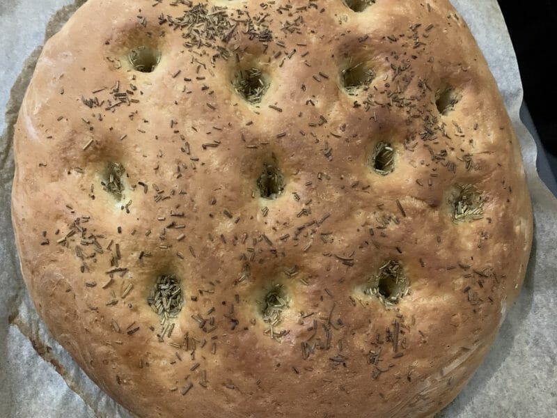 Cliquez pour zoomer ! Focaccia Thermomix par Chanchan20