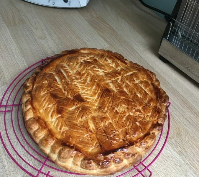 Cliquez pour zoomer ! Galette des rois à la frangipane Thermomix par Maud Duam