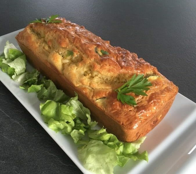 Cliquez pour zoomer ! Cake salé jambon fromage et olives Thermomix par Laetycuisine