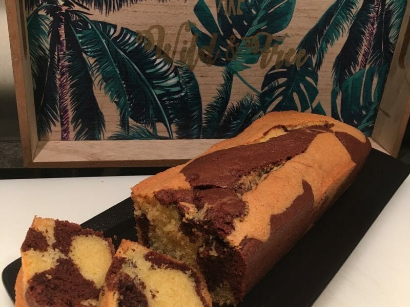 Cliquez pour zoomer ! Marbré au chocolat Thermomix par Laetycuisine