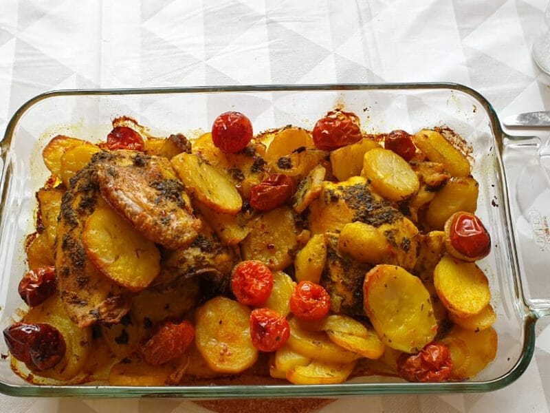 Cliquez pour zoomer ! Poulet rôti à la Marocaine Thermomix par Dounia