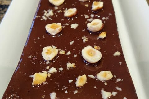 Cliquez pour zoomer ! Cake chocolat noisettes fondant Thermomix par Dounia