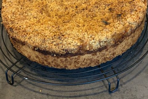Cliquez pour zoomer ! Tarte aux pommes façon crumble au Thermomix
