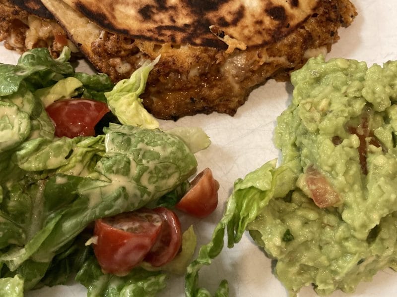 Cliquez pour zoomer ! Quesadillas poulet guacamole Thermomix par cindy2712