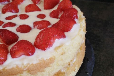 Cliquez pour zoomer ! Shortcake aux fraises Thermomix par Natha67