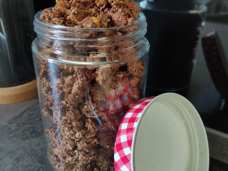 Cliquez pour zoomer ! Granola au chocolat Thermomix par Natha67