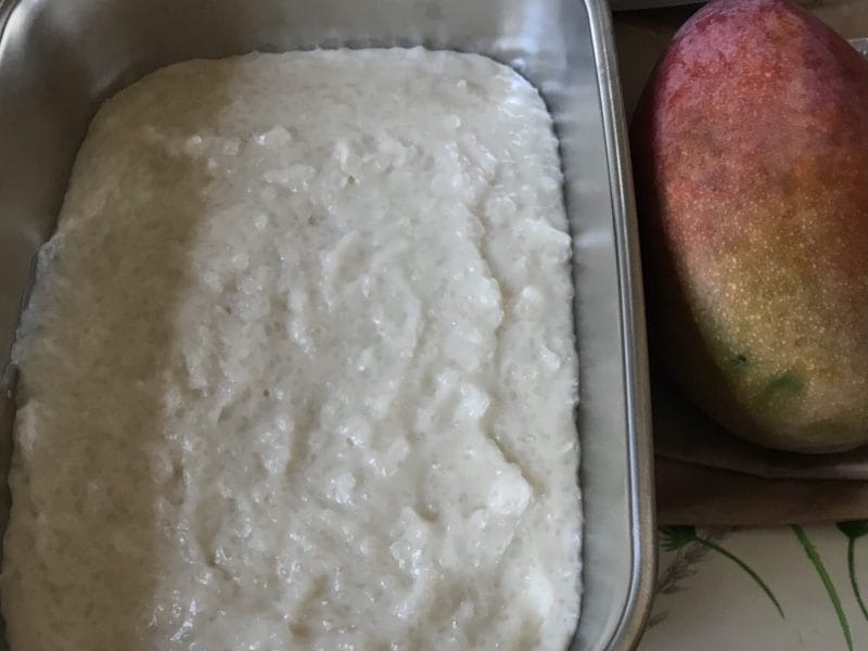 Cliquez pour zoomer ! Riz au lait de coco et mangue Thermomix par mariecaroline34