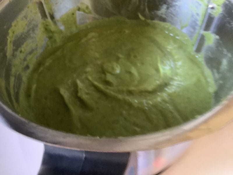 Cliquez pour zoomer ! Velouté de courgettes, petits pois et basilic Thermomix par mariecaroline34