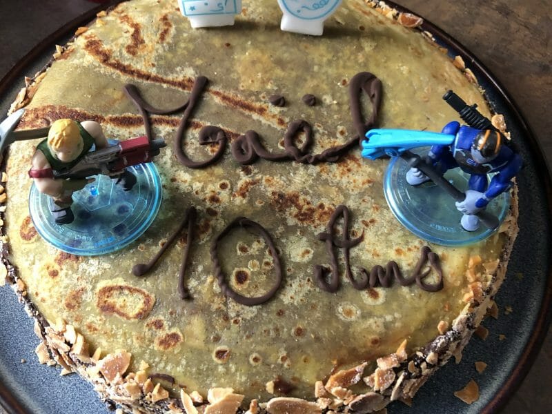 Cliquez pour zoomer ! Gâteau de crêpes à la vanille – Mille crepe cake Thermomix par Aurelie_19