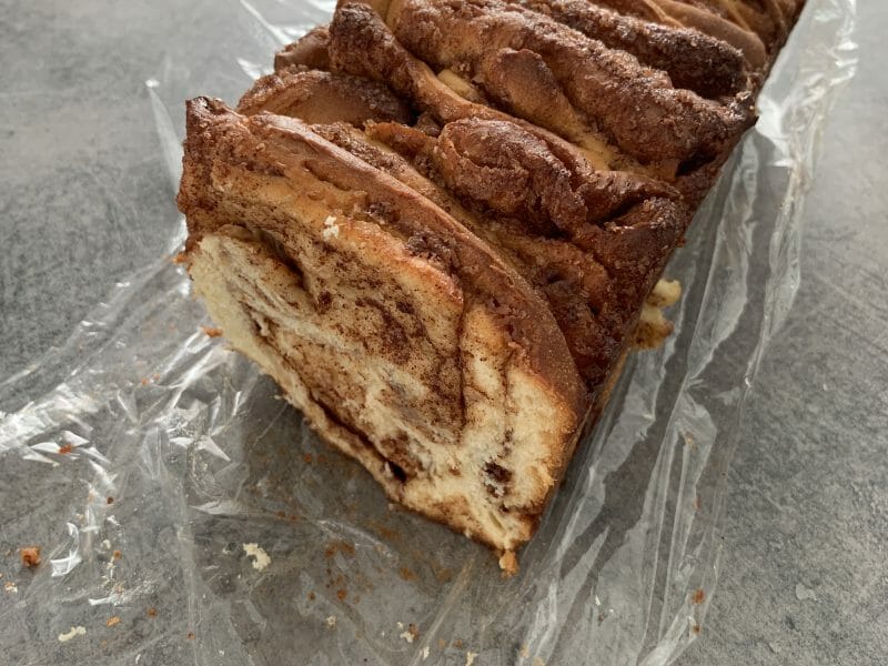 Cliquez pour zoomer ! Brioche à effeuiller à la cannelle Thermomix par juli1689