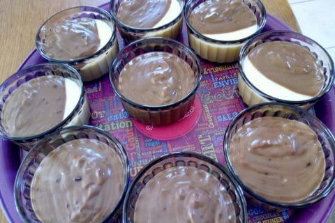 Cliquez pour zoomer ! Crème dessert au deux saveurs Thermomix par ninisteph01