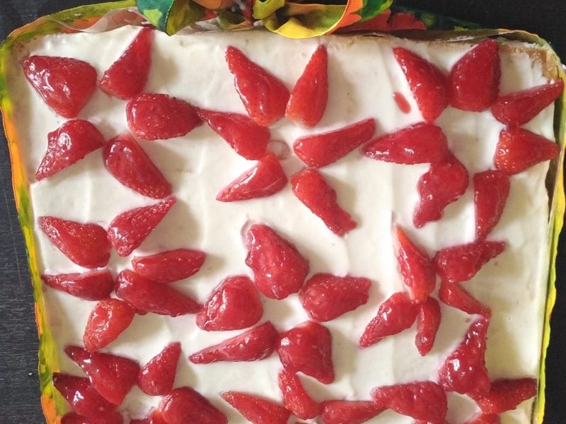 Cliquez pour zoomer ! Fraisier Thermomix par Larry @1208