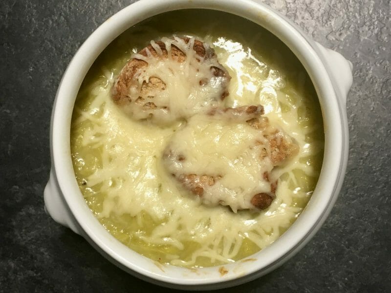 Cliquez pour zoomer ! Soupe de poireaux gratinée Thermomix par Ninou0205