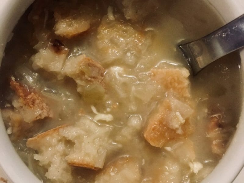 Cliquez pour zoomer ! Gratinée à l’oignon Thermomix par Ninou0205