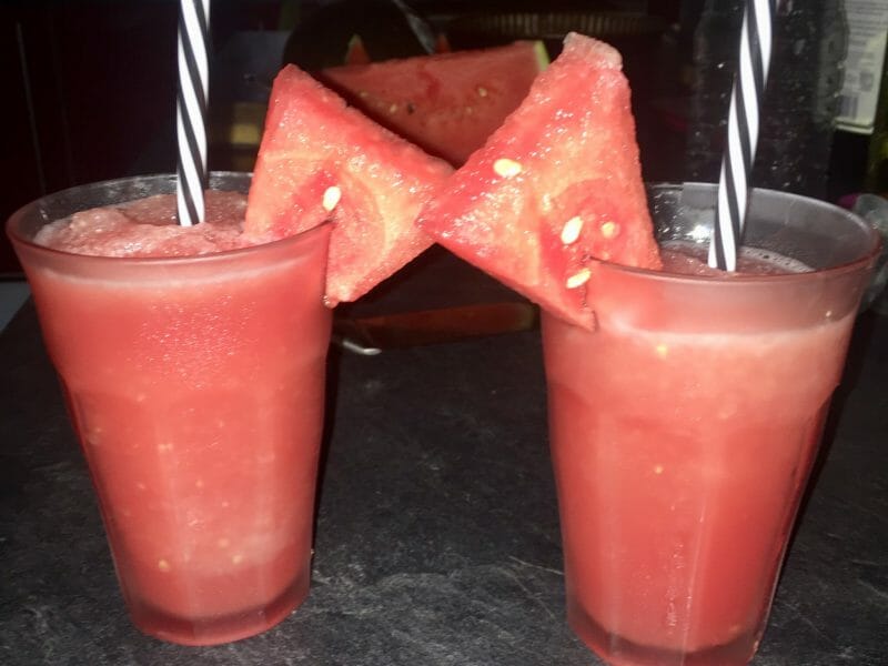 Cliquez pour zoomer ! Granité de pastèque Thermomix par Ninou0205