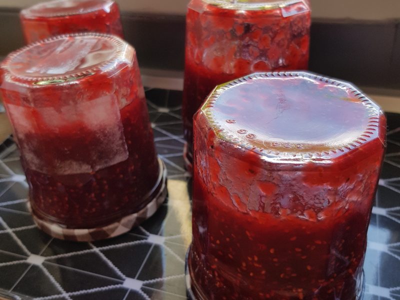 Cliquez pour zoomer ! Confiture de framboises Thermomix par Darlich
