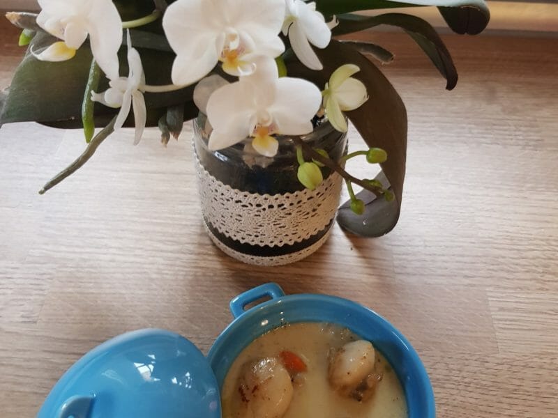 Cliquez pour zoomer ! Cassolettes de Saint Jacques Thermomix par Darlich