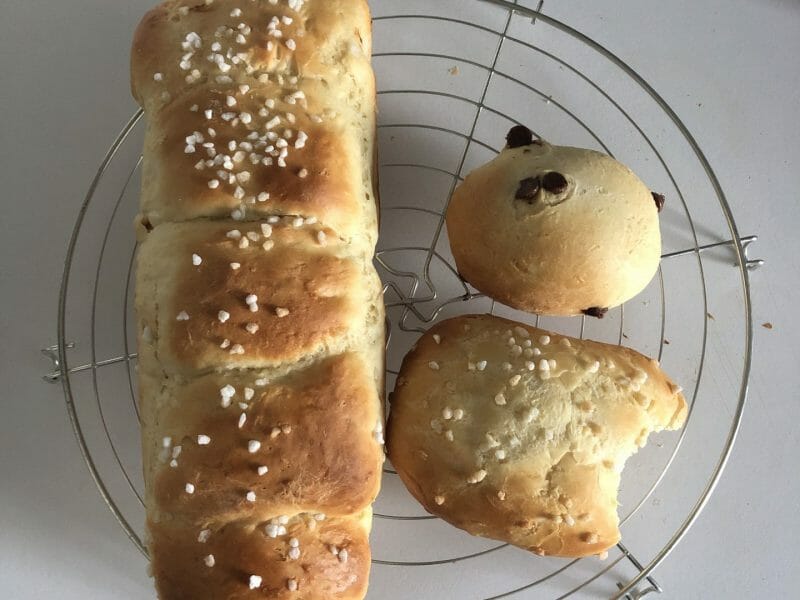 Cliquez pour zoomer ! Pain de mie au Tangzhong Thermomix par i-Bouzou