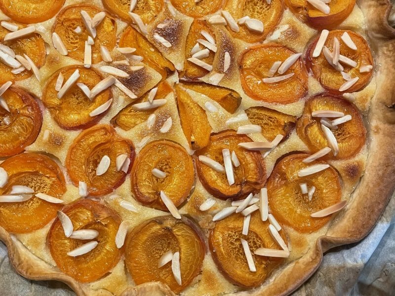 Cliquez pour zoomer ! Tarte amandine aux abricots Thermomix par Tartine & Coccinelle