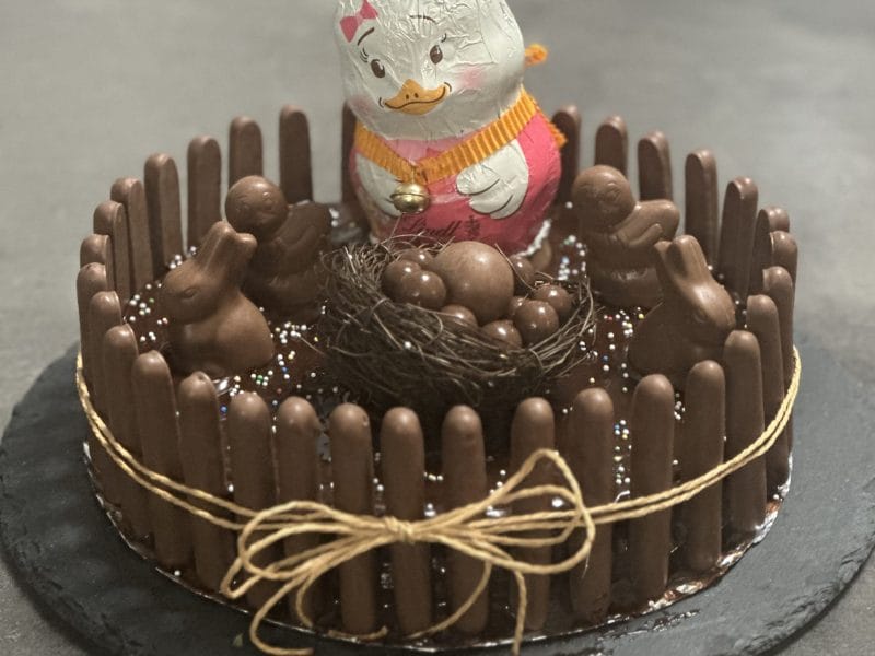 Cliquez pour zoomer ! Gâteau lapin de Pâques Thermomix par vivibelle