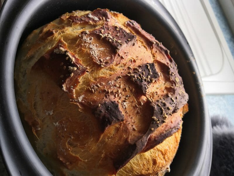 Cliquez pour zoomer ! Pain Cocotte Thermomix par sandy54