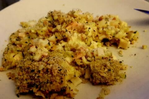 Cliquez pour zoomer ! Gratin de crozets aux courgettes et saumon fumé Thermomix par virgile699
