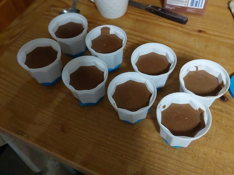 Cliquez pour zoomer ! Danette au chocolat Thermomix par Nathalie_10