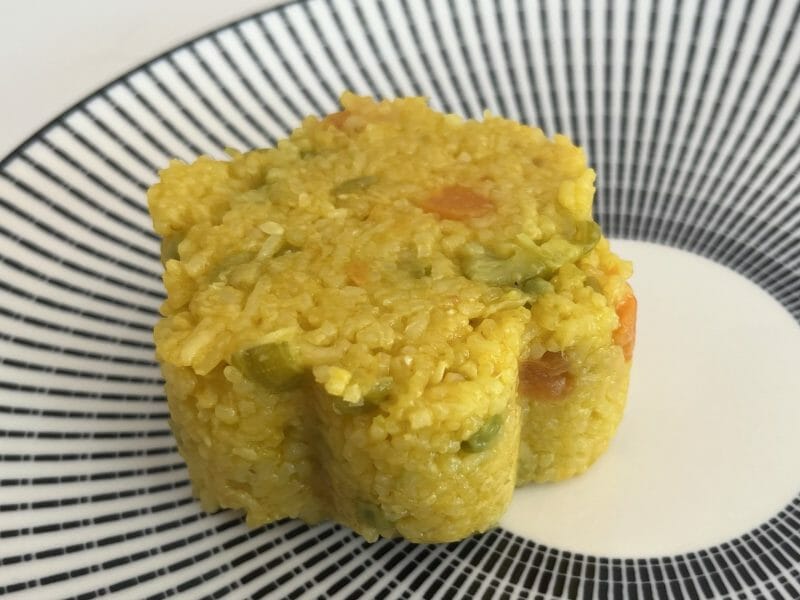 Cliquez pour zoomer ! Riz safrané aux petits légumes Thermomix par chinellato9958@hotmail.com