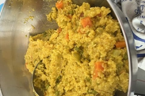 Cliquez pour zoomer ! Riz safrané aux petits légumes Thermomix par chinellato9958@hotmail.com