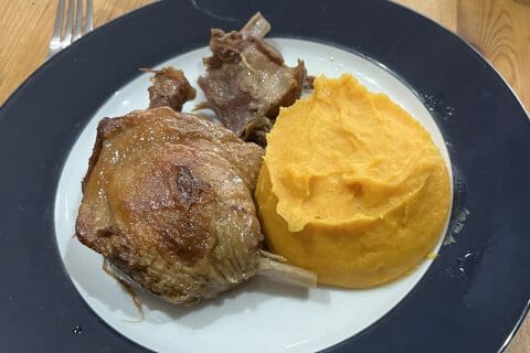 Cliquez pour zoomer ! Purée de patates douces au lait de coco Thermomix par chinellato9958@hotmail.com