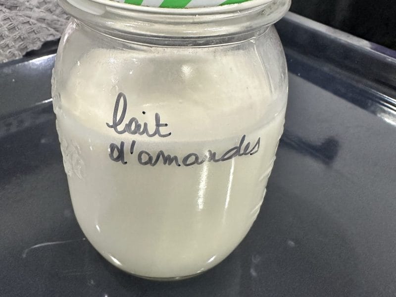 Cliquez pour zoomer ! Lait d’amandes Thermomix par adeline_684