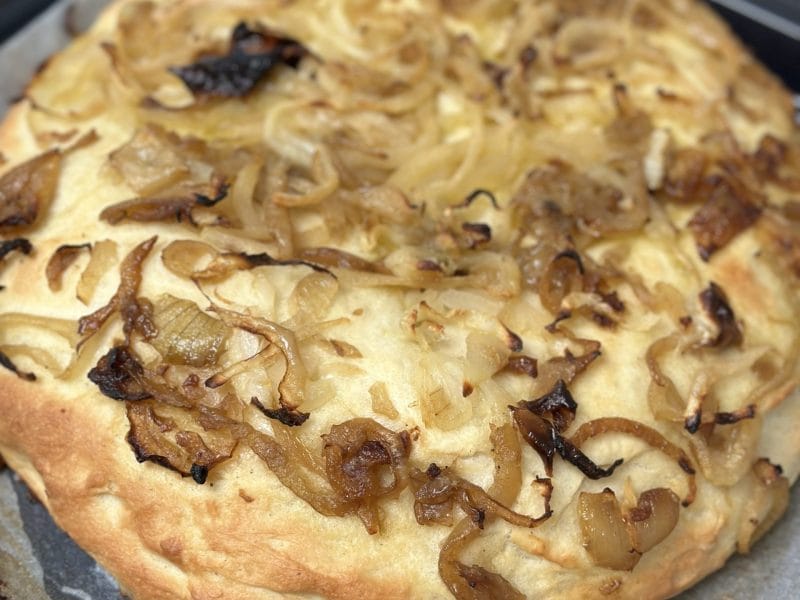 Cliquez pour zoomer ! Focaccia aux oignons Thermomix par adeline_684