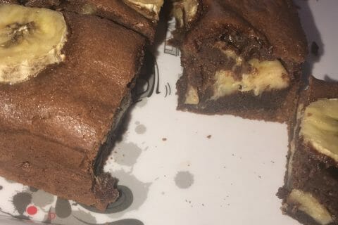 Cliquez pour zoomer ! Brownie fondant choco-banane Thermomix par Doreentyki05