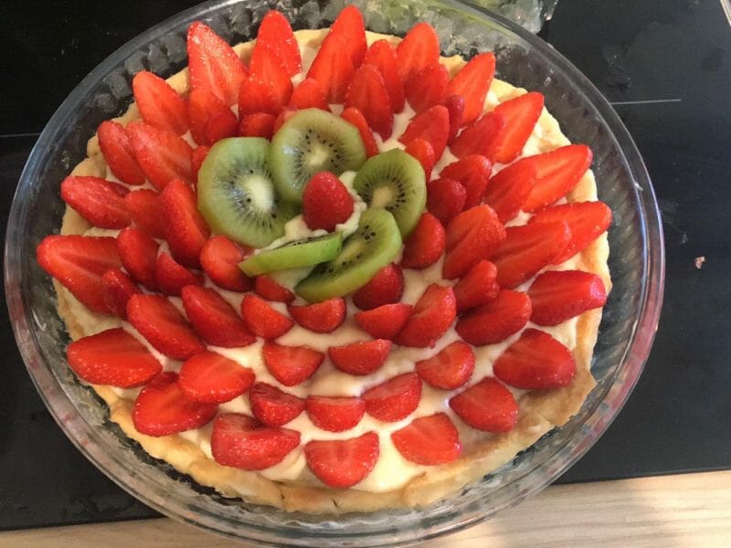 Cliquez pour zoomer ! Tarte aux fraises Thermomix par Doreentyki05