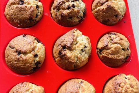 Cliquez pour zoomer ! Muffins à la banane Thermomix par dalal_13