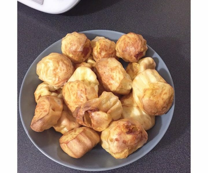 Cliquez pour zoomer ! Crêpes soufflées aux lardons Thermomix par Fifiall