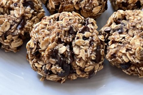 Cliquez pour zoomer ! Biscuits avoine, banane et chocolat Thermomix par titi37100