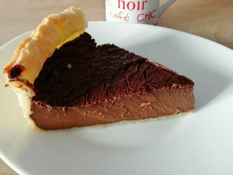 Cliquez pour zoomer ! Flan pâtissier au chocolat Thermomix par Marysoux