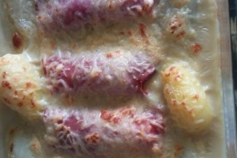 Cliquez pour zoomer ! Roulés gratinés de jambon aux légumes Thermomix par Marysoux