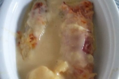 Cliquez pour zoomer ! Roulés gratinés de jambon aux légumes Thermomix par Marysoux